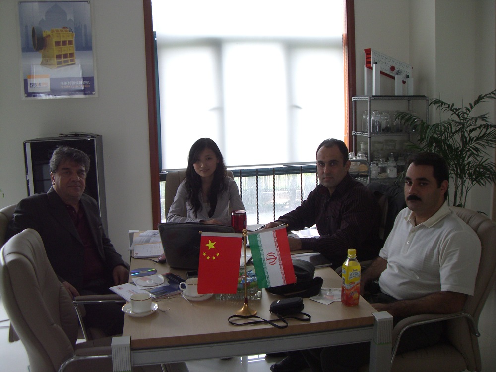  Negotiation, SBM Machinery (Mining and Construction Machinery- Shanghai) with customers