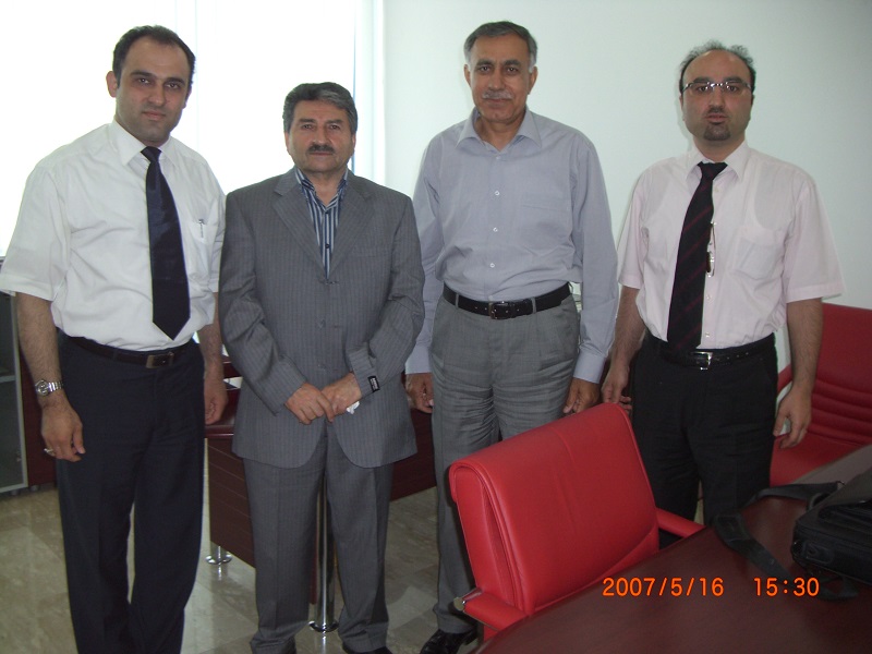 Gulf Paper Mill company with our customer for buying test liner and fluting paper- Dubai